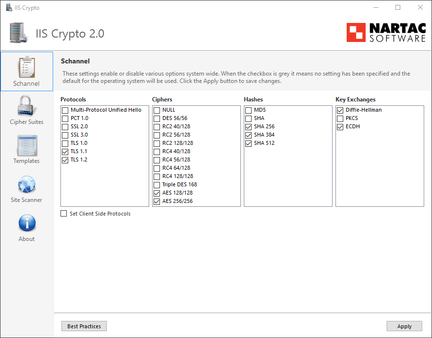 IIS Crypto